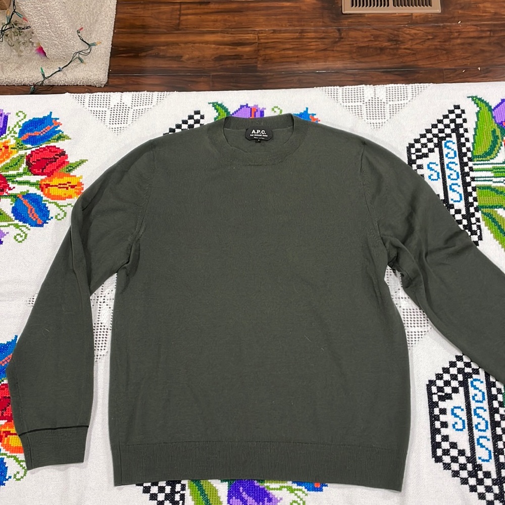 A.P.C. Wool crewneck sweater